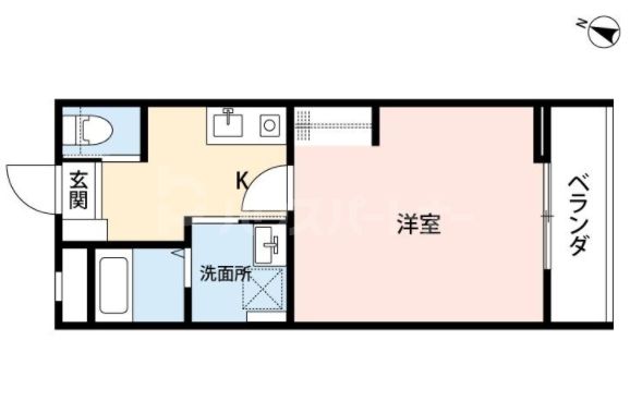 2階の間取り図