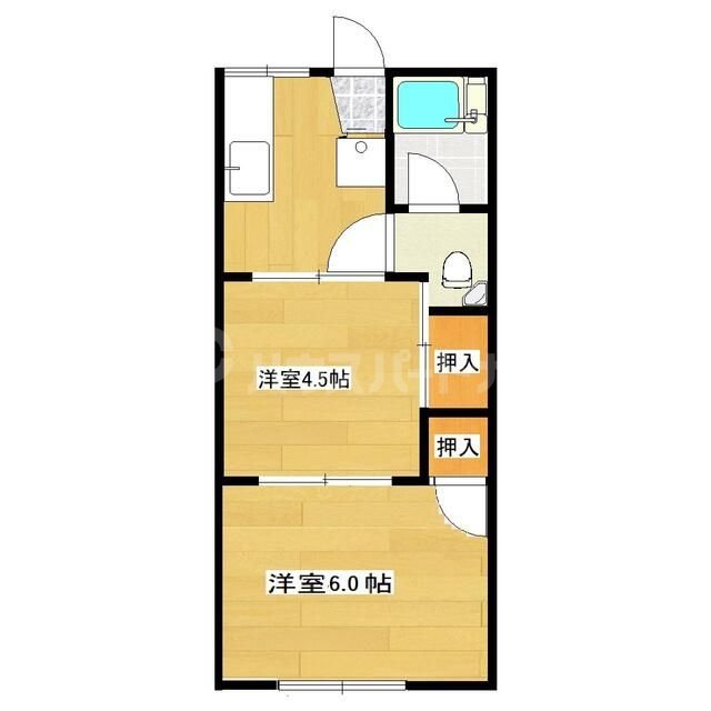 1階の間取り図