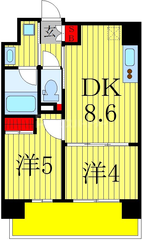 13階の間取り図