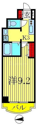 9階の間取り図