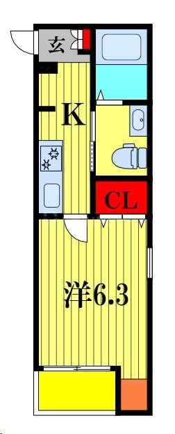 3階の間取り図