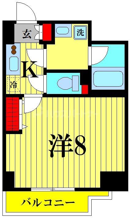 2階の間取り図