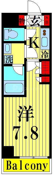 5階の間取り図