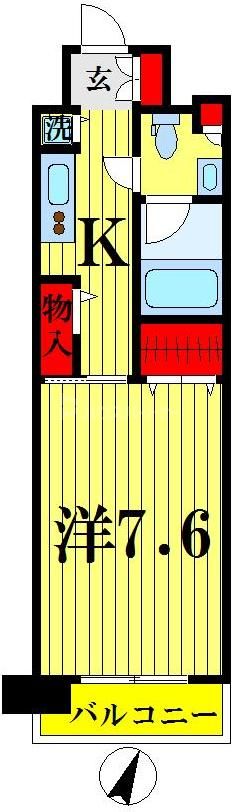 3階の間取り図