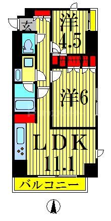 5階の間取り図