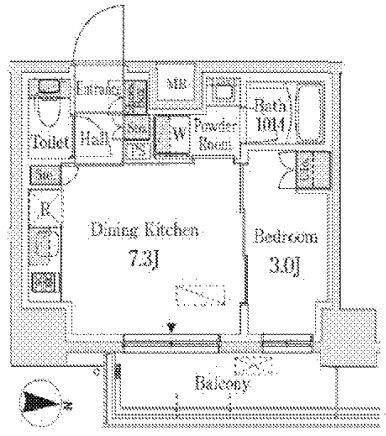 3階の間取り図