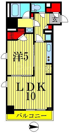 9階の間取り図