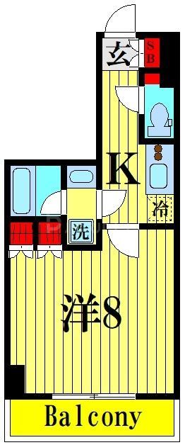 6階の間取り図