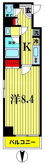 7階の間取り図