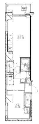 4階の間取り図