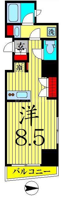 7階の間取り図