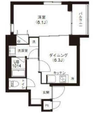 4階の間取り図
