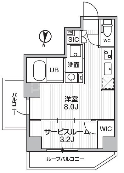 5階の間取り図