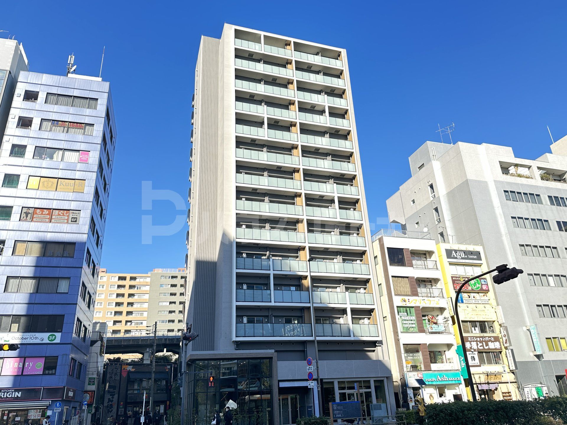 プラウドフラット亀戸ステーションプレイスの外観