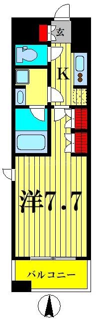 3階の間取り図