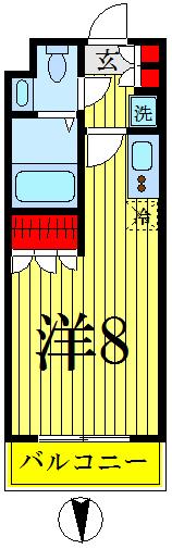 7階の間取り図