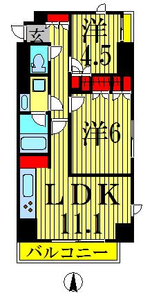 7階の間取り図