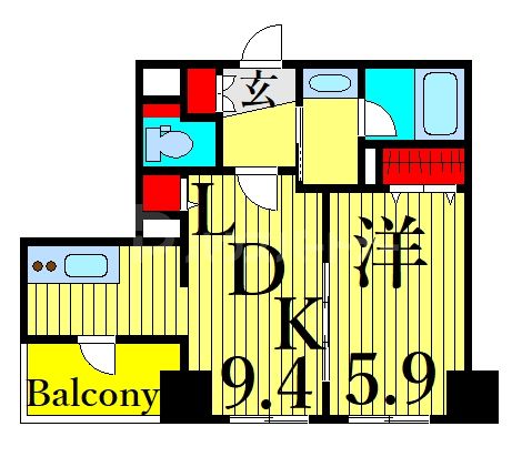 10階の間取り図