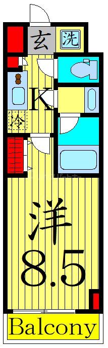 9階の間取り図