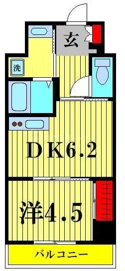 8階の間取り図