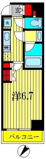 9階の間取り図