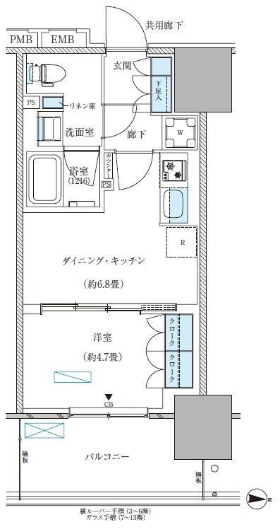 3階の間取り図