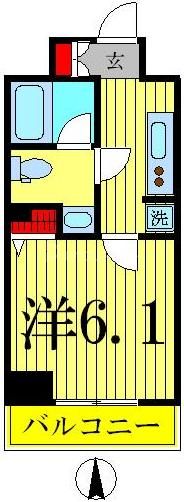 10階の間取り図