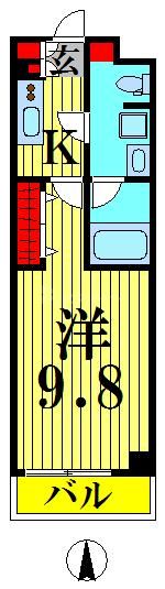 5階の間取り図