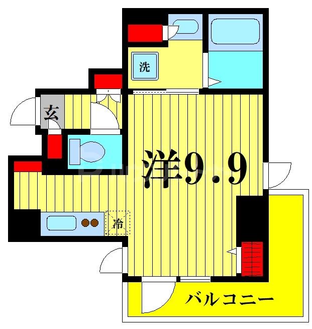 7階の間取り図