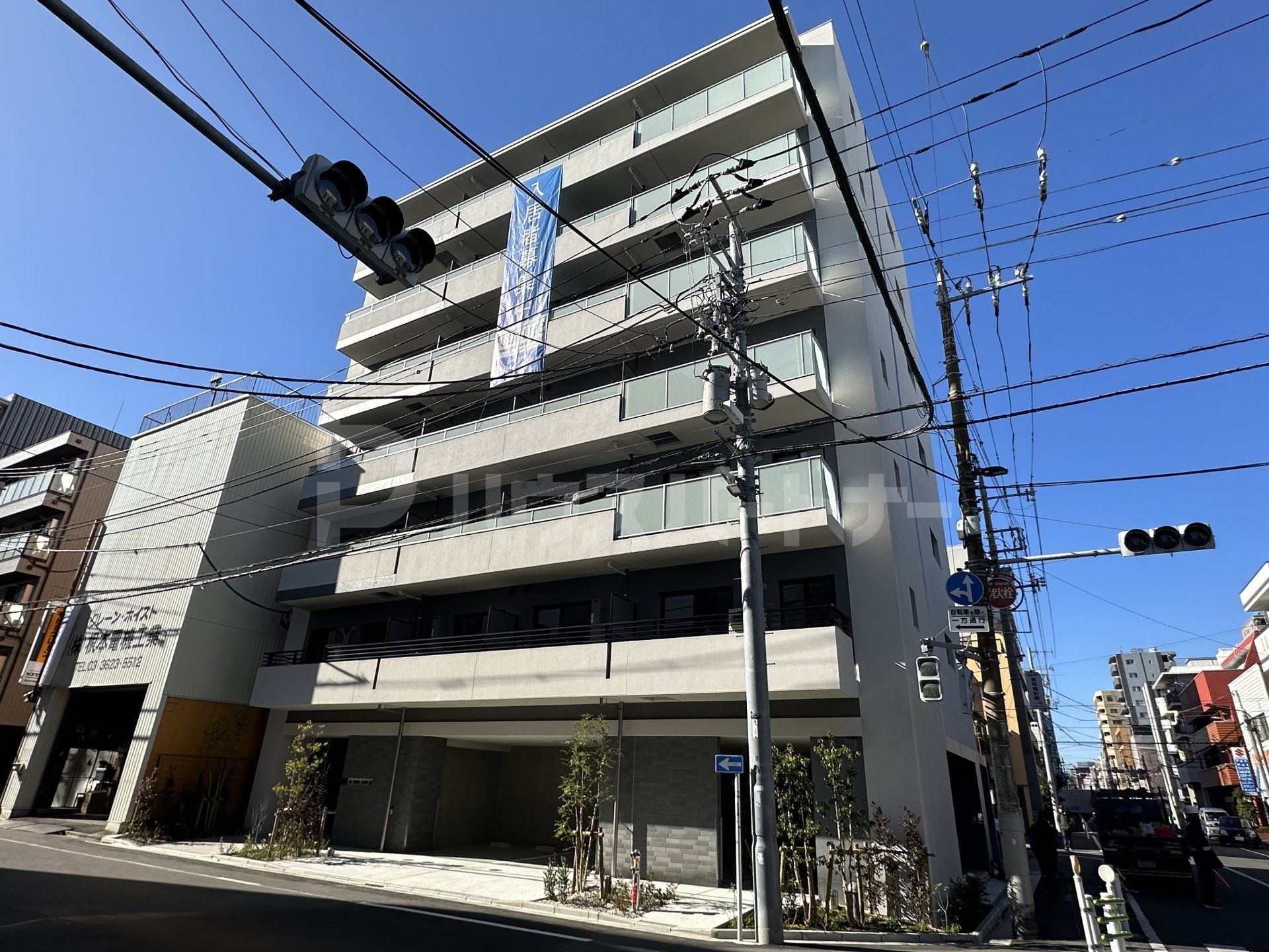 JU TOWER FRONT 亀沢の外観