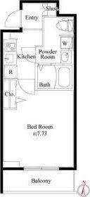 8階の間取り図