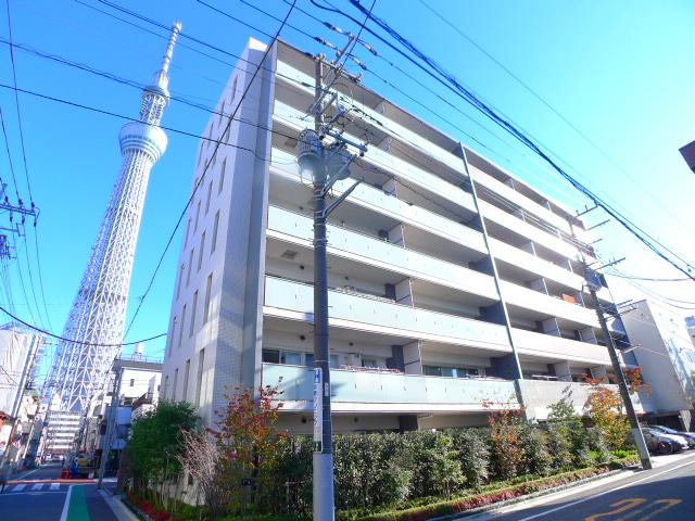 イニシア墨田押上の外観 イニシア墨田押上の外観
