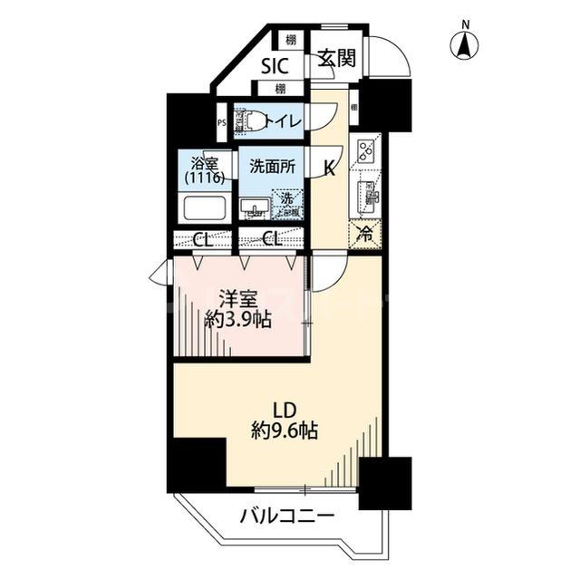 7階の間取り図