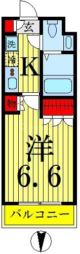 4階の間取り図