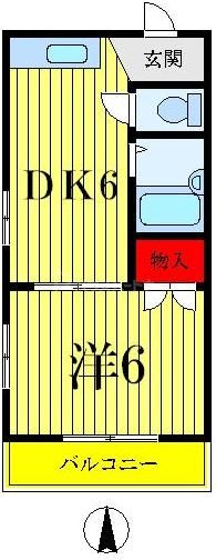 3階の間取り図