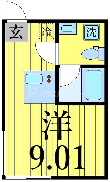 3階の間取り図
