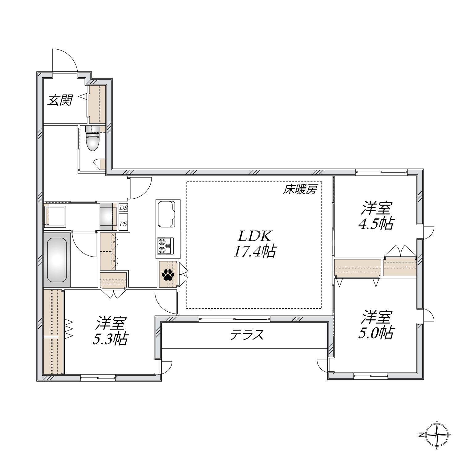 間取図