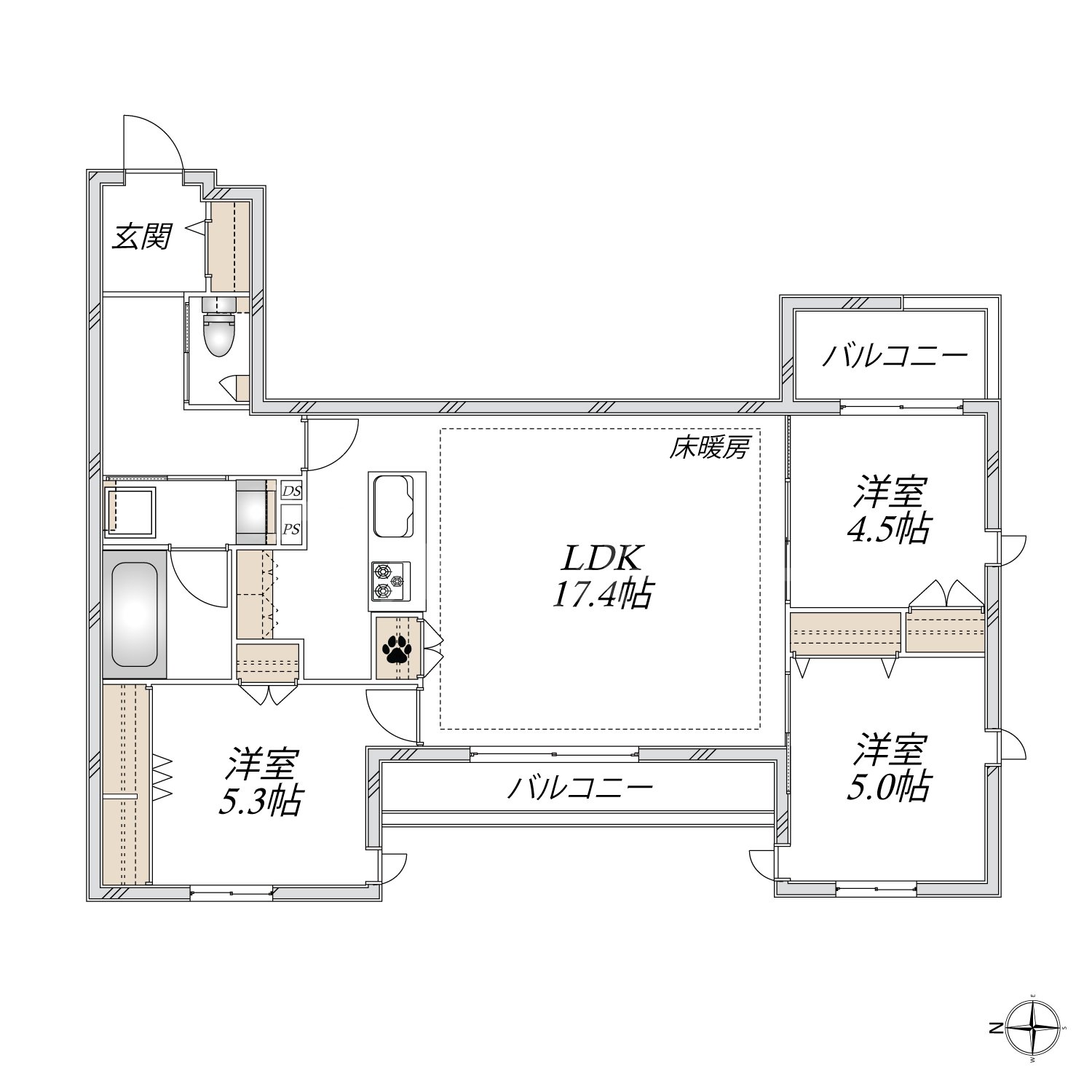 間取図
