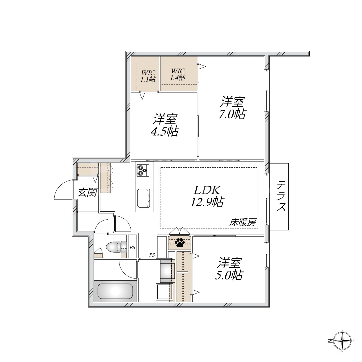間取図