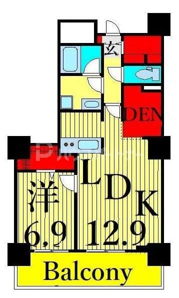18階の間取り図