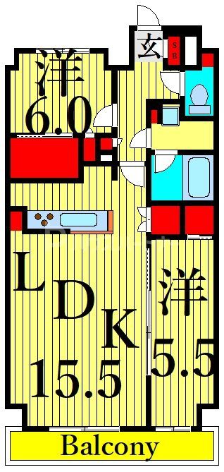11階の間取り図