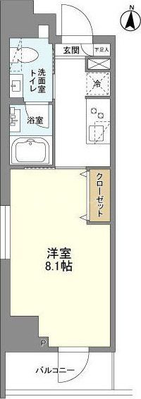3階の間取り図