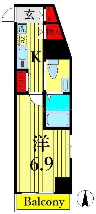 5階の間取り図