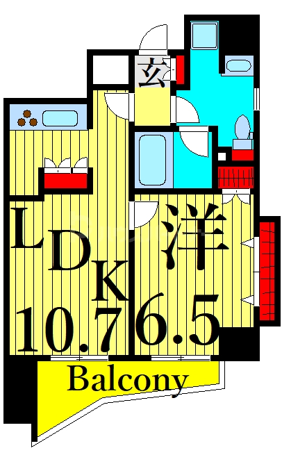 5階の間取り図