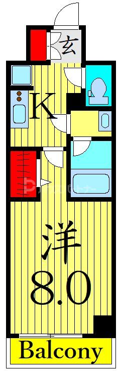 13階の間取り図