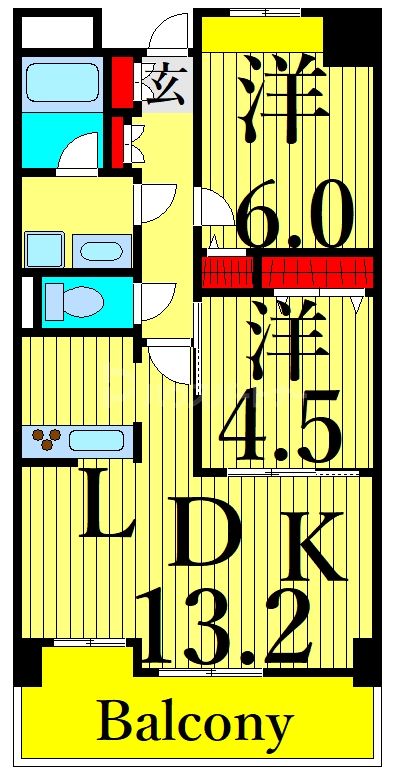 5階の間取り図