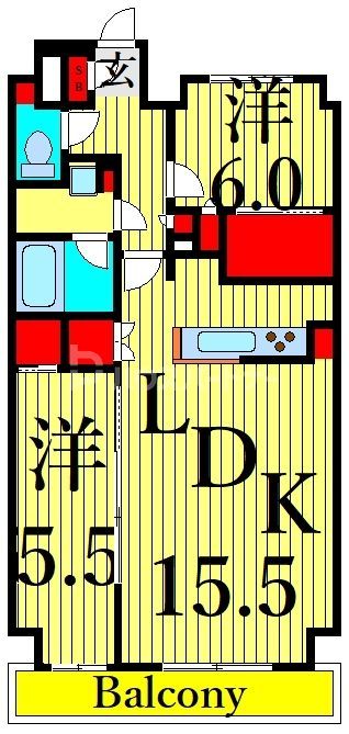 11階の間取り図