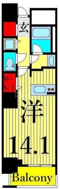 7階の間取り図