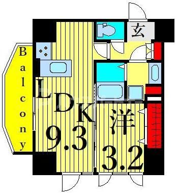 11階の間取り図