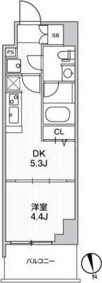 3階の間取り図